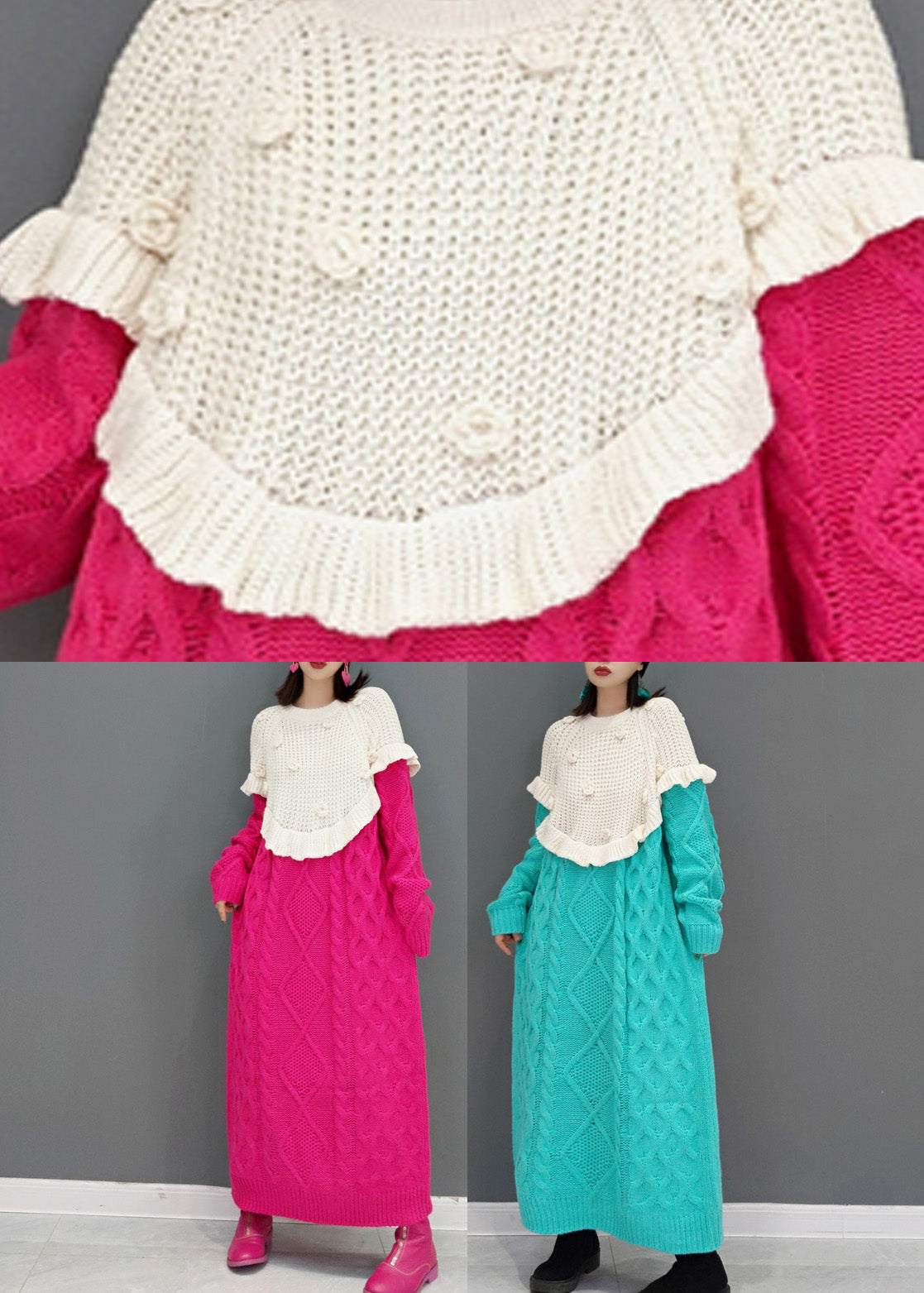 Well Tailored Sweater with a Graceful Silhouette