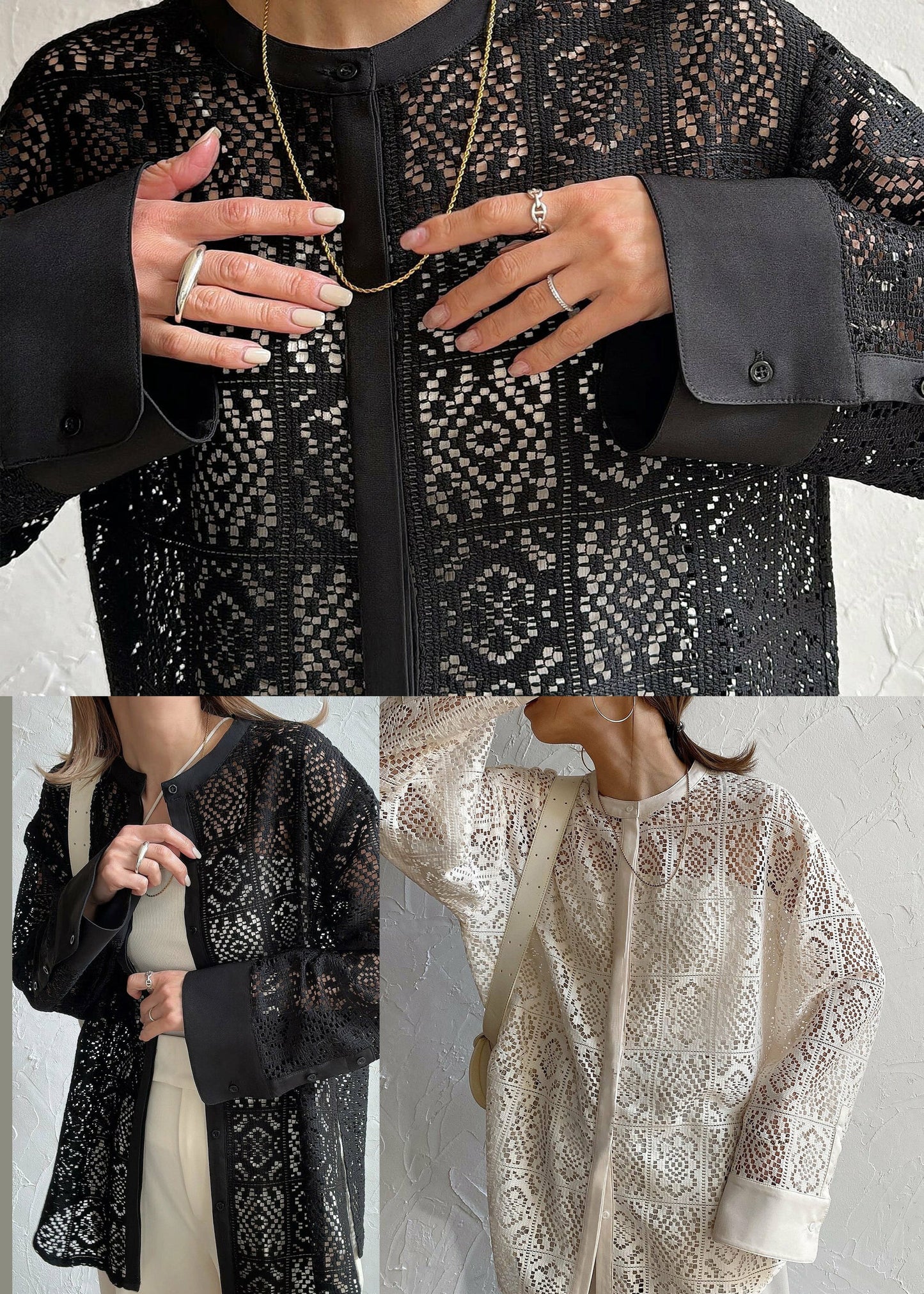 A Vintage Style Top with Delicate Timeless Details