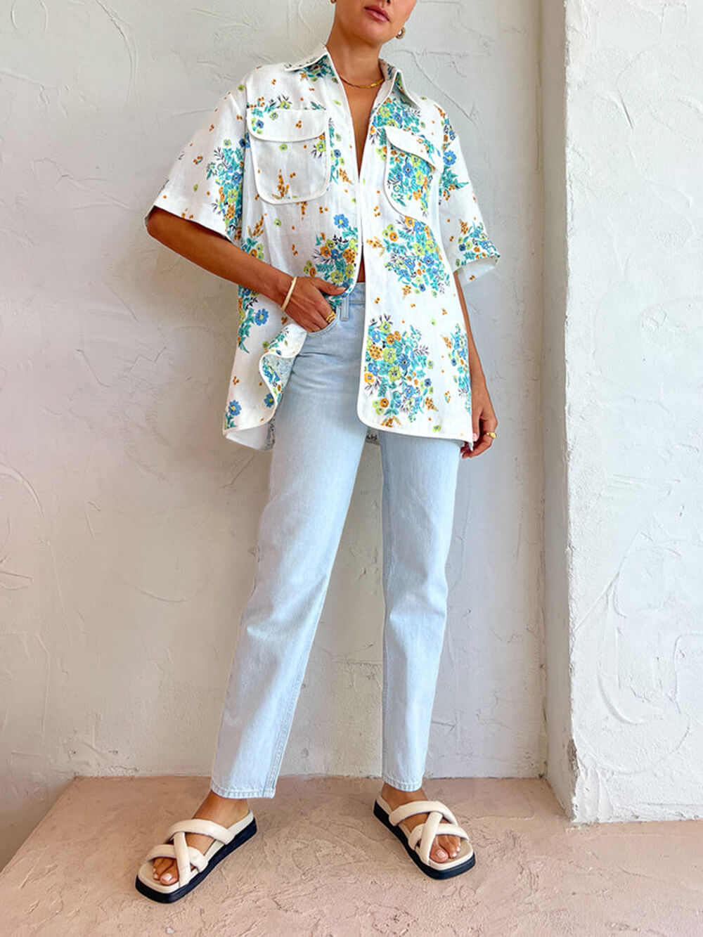 Gracefully Styled Blouse for Any Occasion