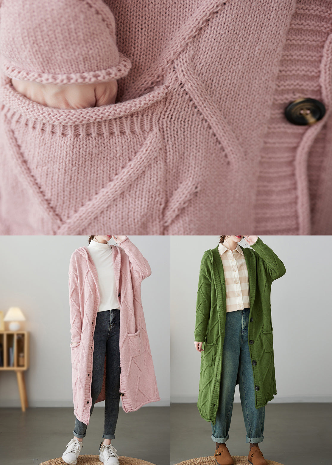 Vintage Inspired Cardigan with a Contemporary Edge