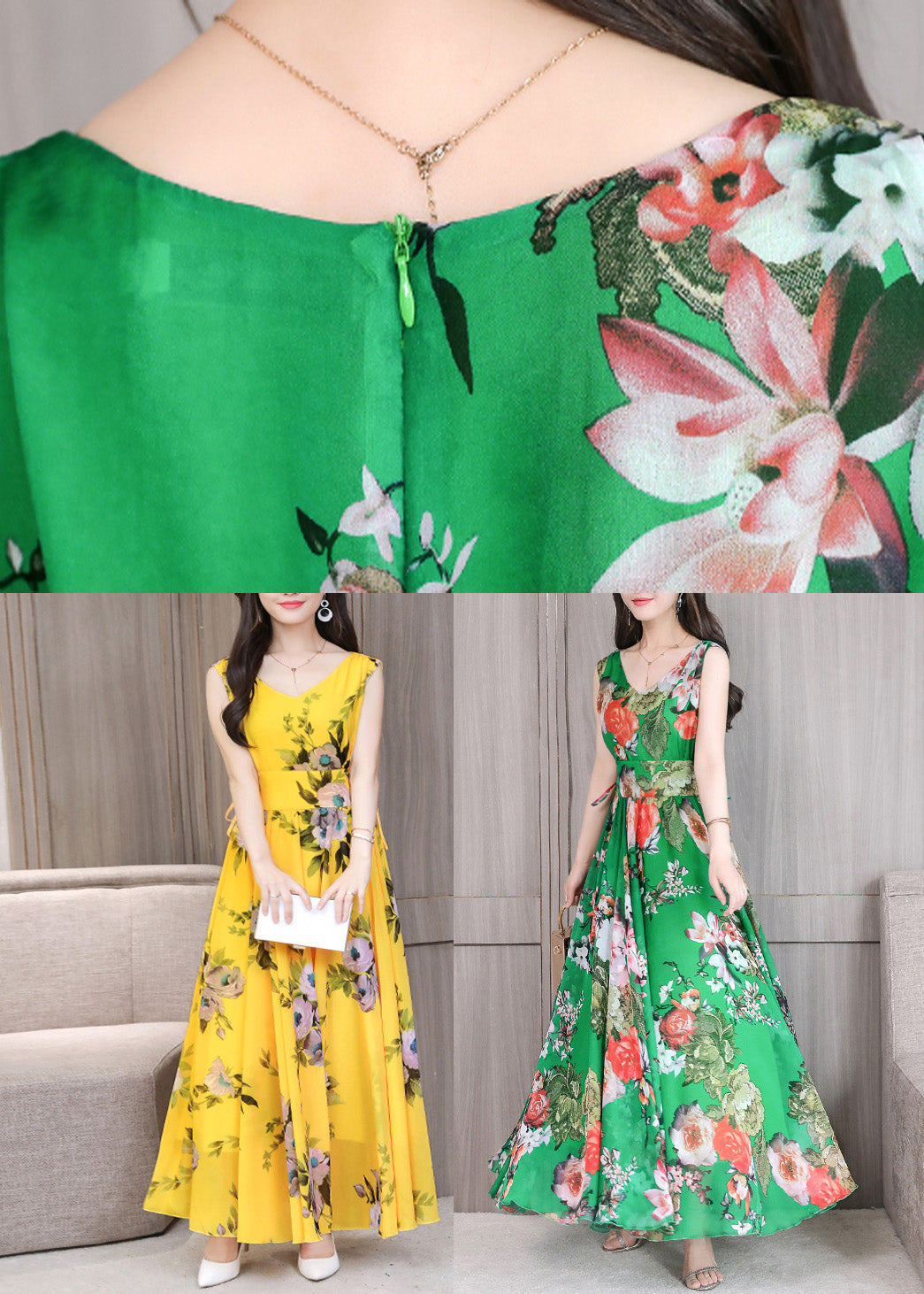 A Vintage Style Dress with Delicate Timeless Details