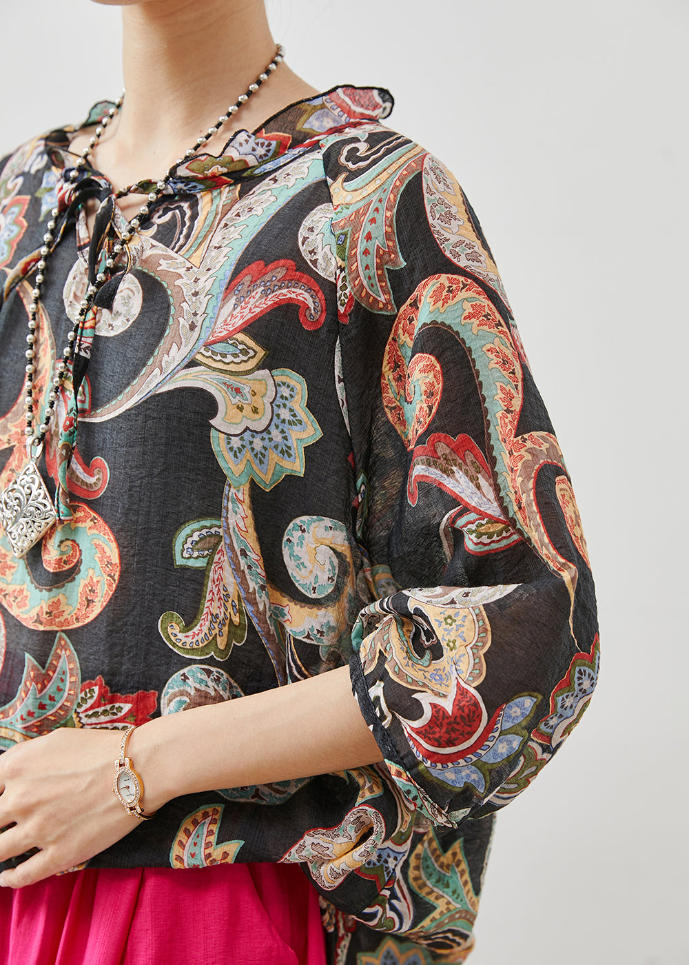 Gracefully Styled Blouse for Any Occasion
