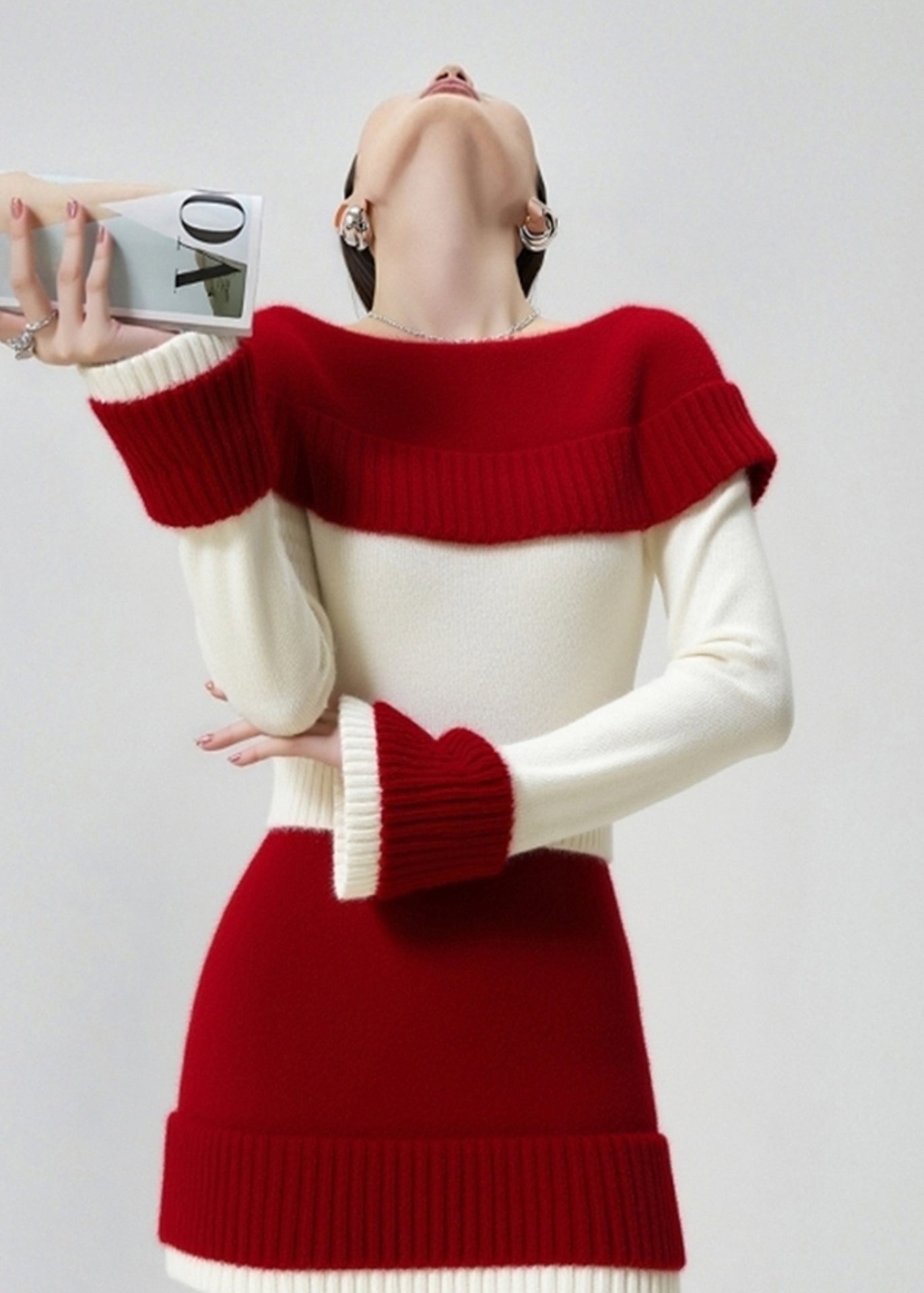 Vintage Inspired Sweater with a Contemporary Edge