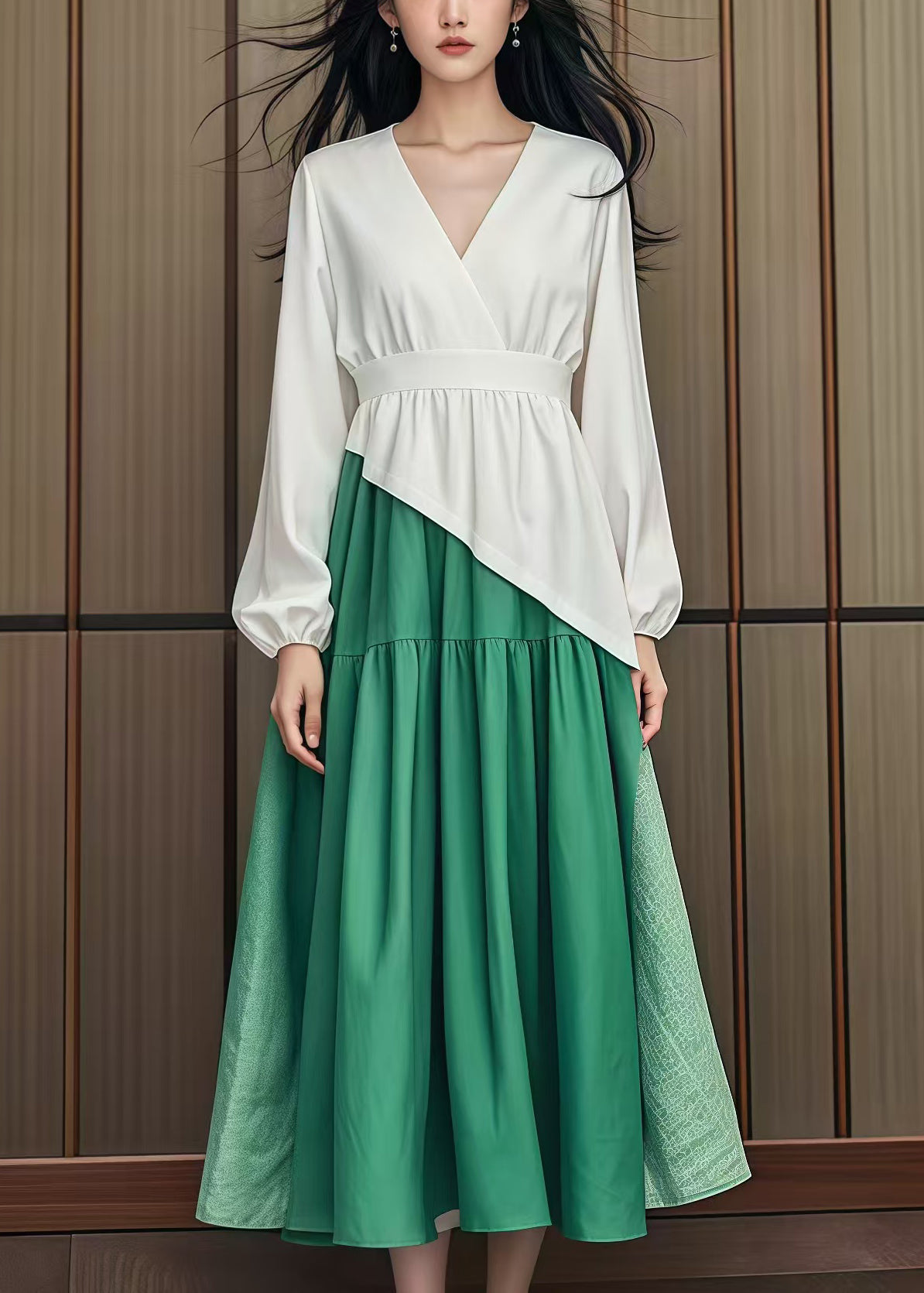 Well Tailored Dress with a Graceful Silhouette