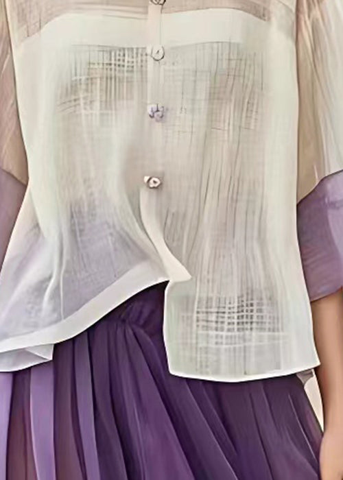 A Vintage Style Shirt with Delicate Timeless Details