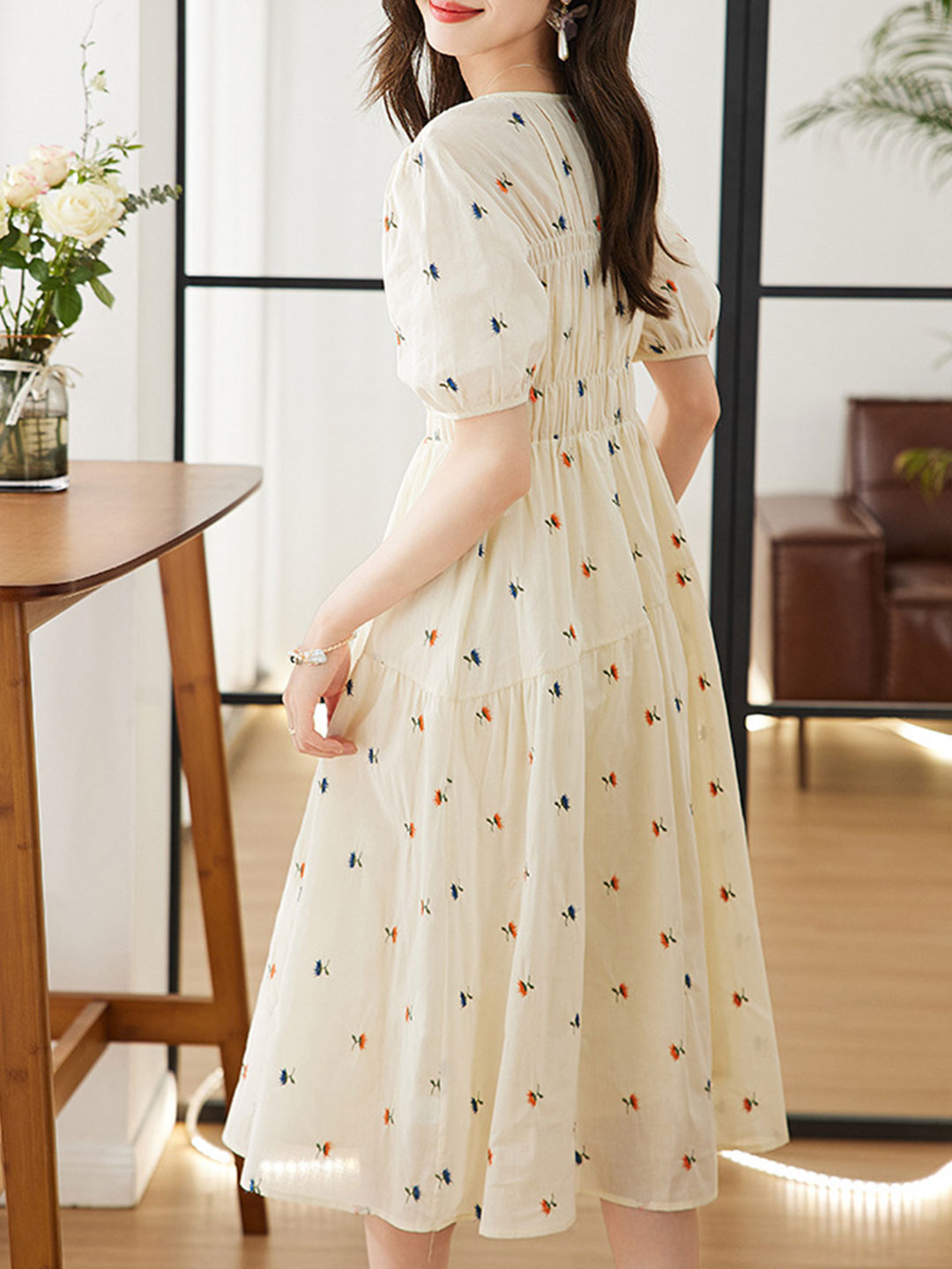 Elegantly Styled Dress for Everyday Wear