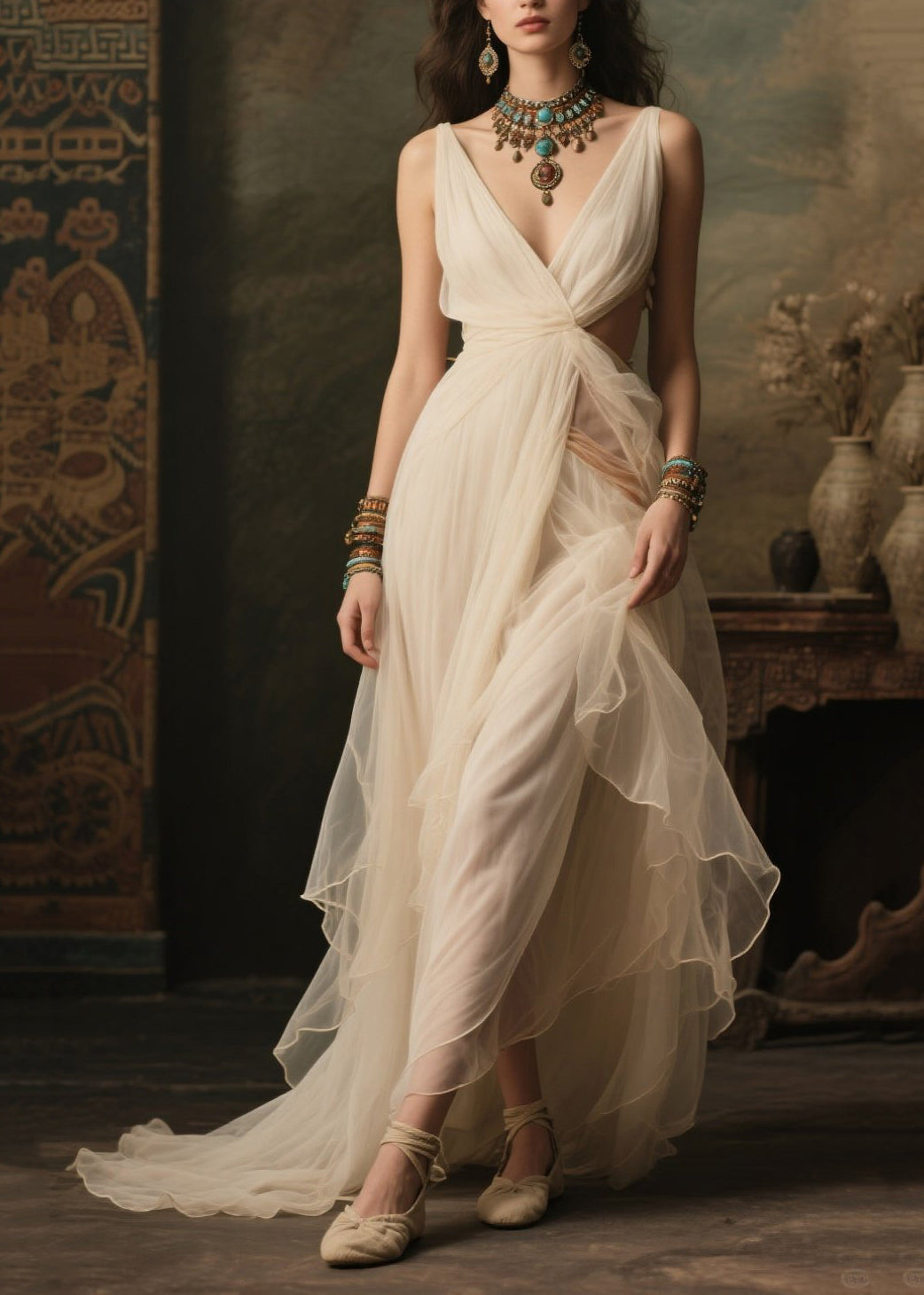 Well Tailored Dress with a Graceful Silhouette