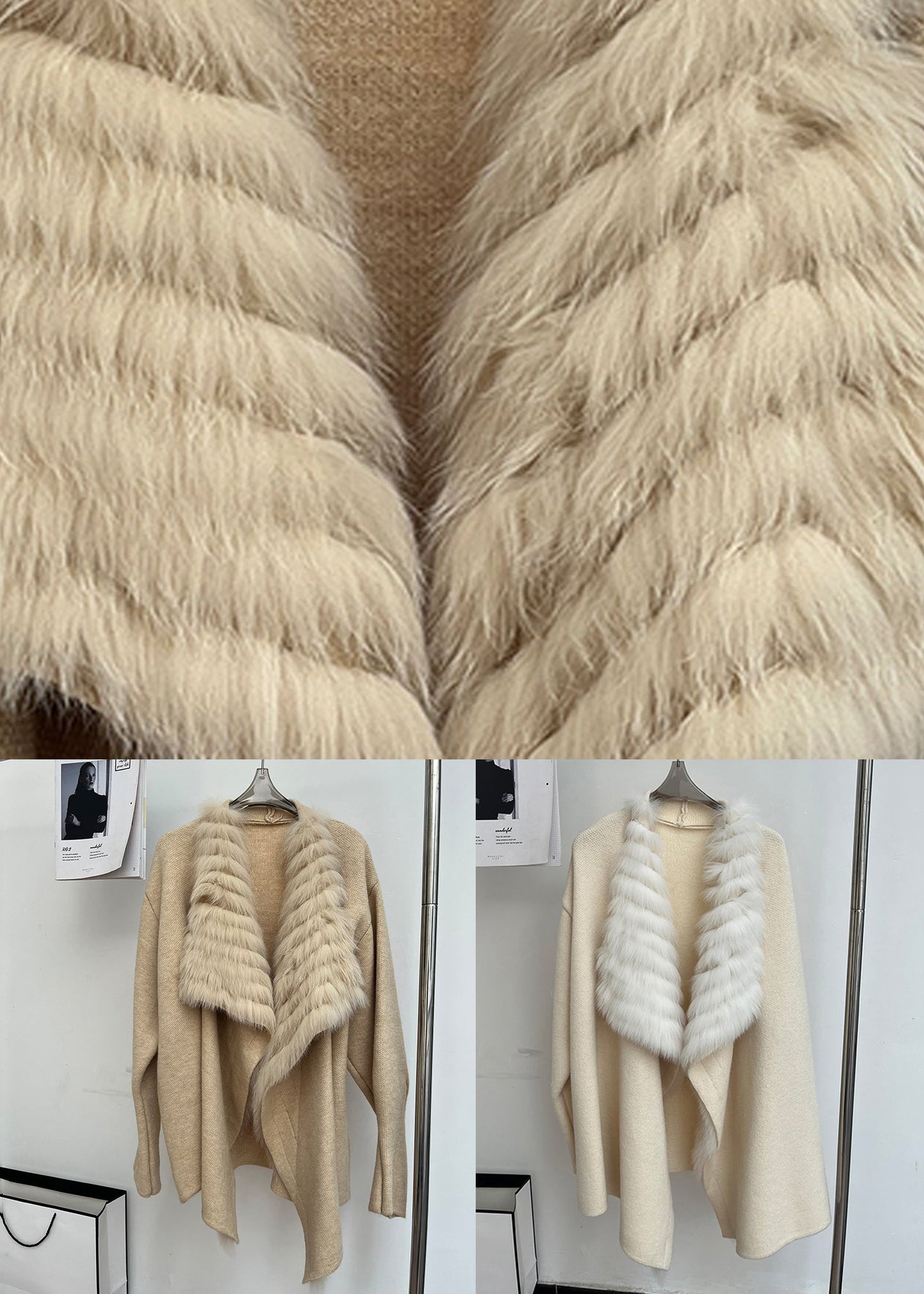 Well Tailored Cardigan with a Graceful Silhouette