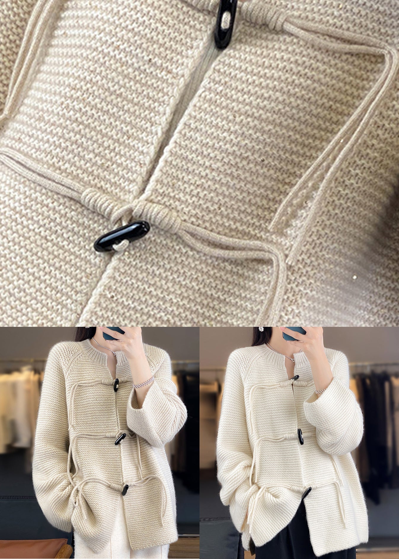 A Vintage Style Coat with Delicate Timeless Details