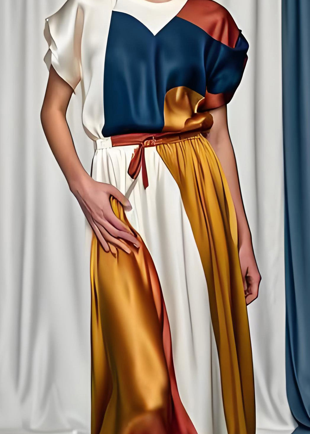 Elegantly Styled Dress for Everyday Wear