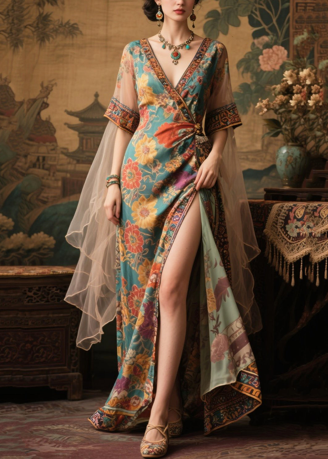 Beautifully Finished Dress in a Timeless Design