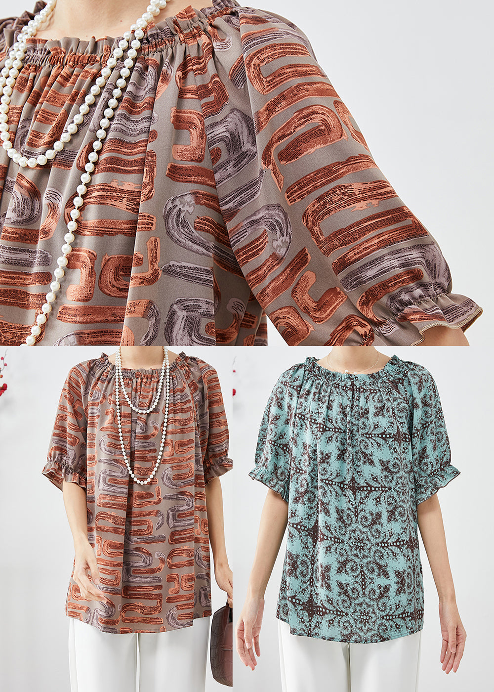 A Vintage Style Shirt with Delicate Timeless Details