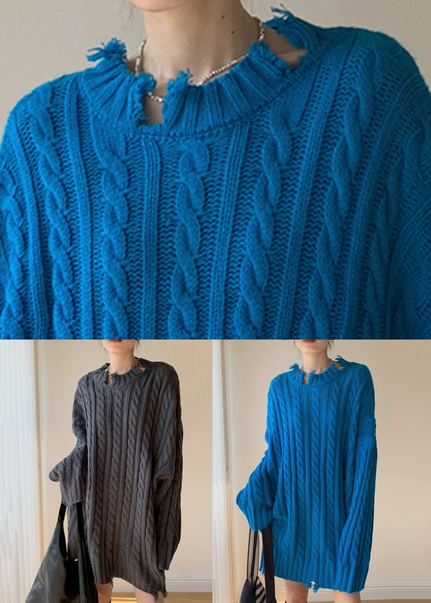 A Vintage Style Sweater with Delicate Timeless Details