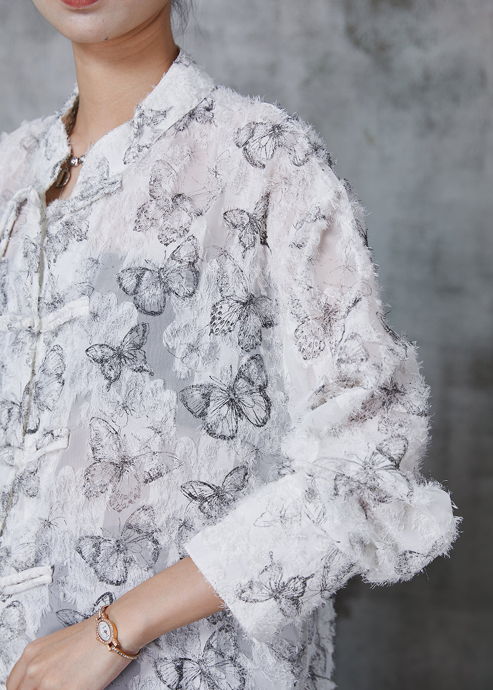 A Vintage Style Shirt with Delicate Timeless Details
