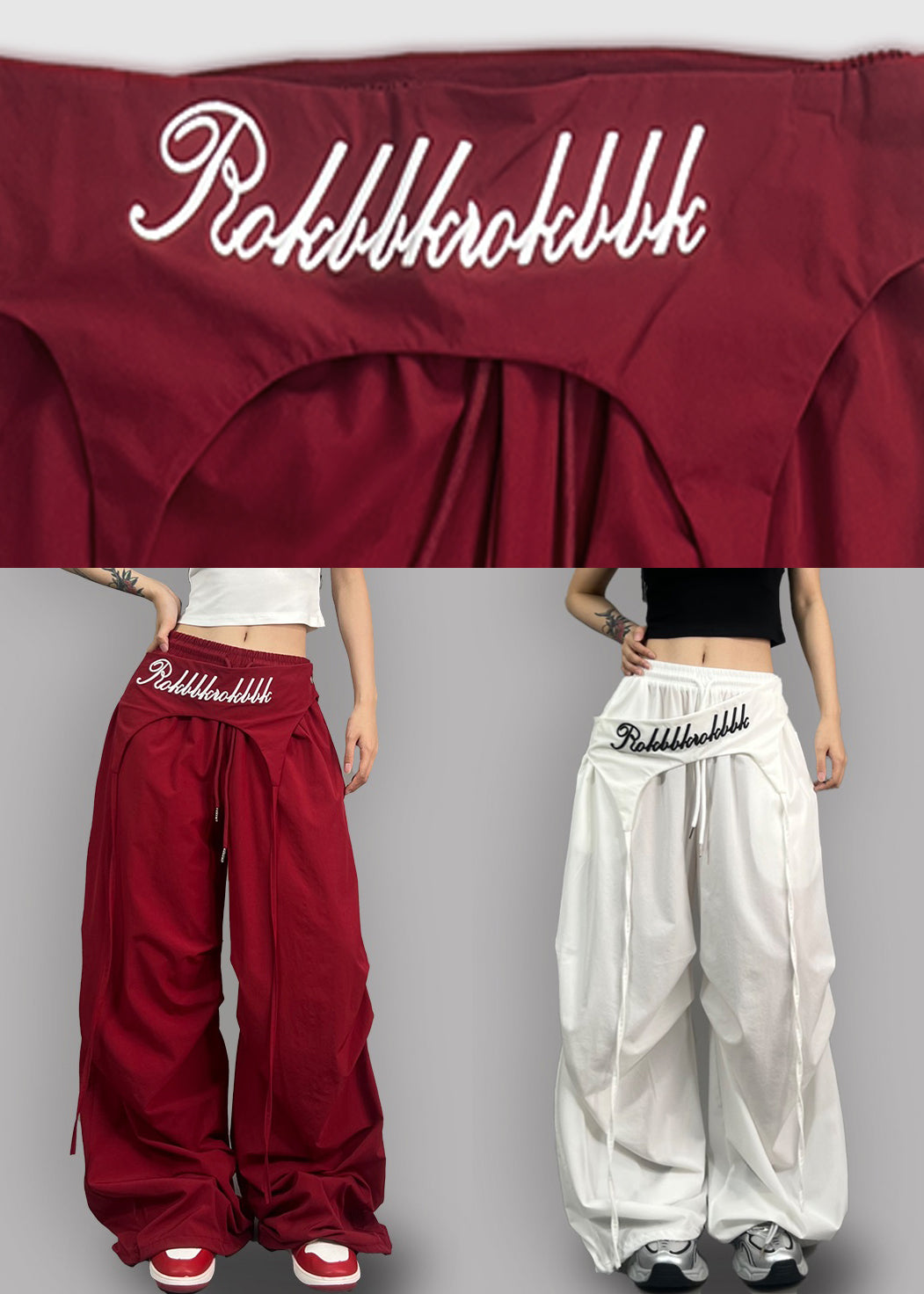 A Vintage Style Pants with Delicate Timeless Details