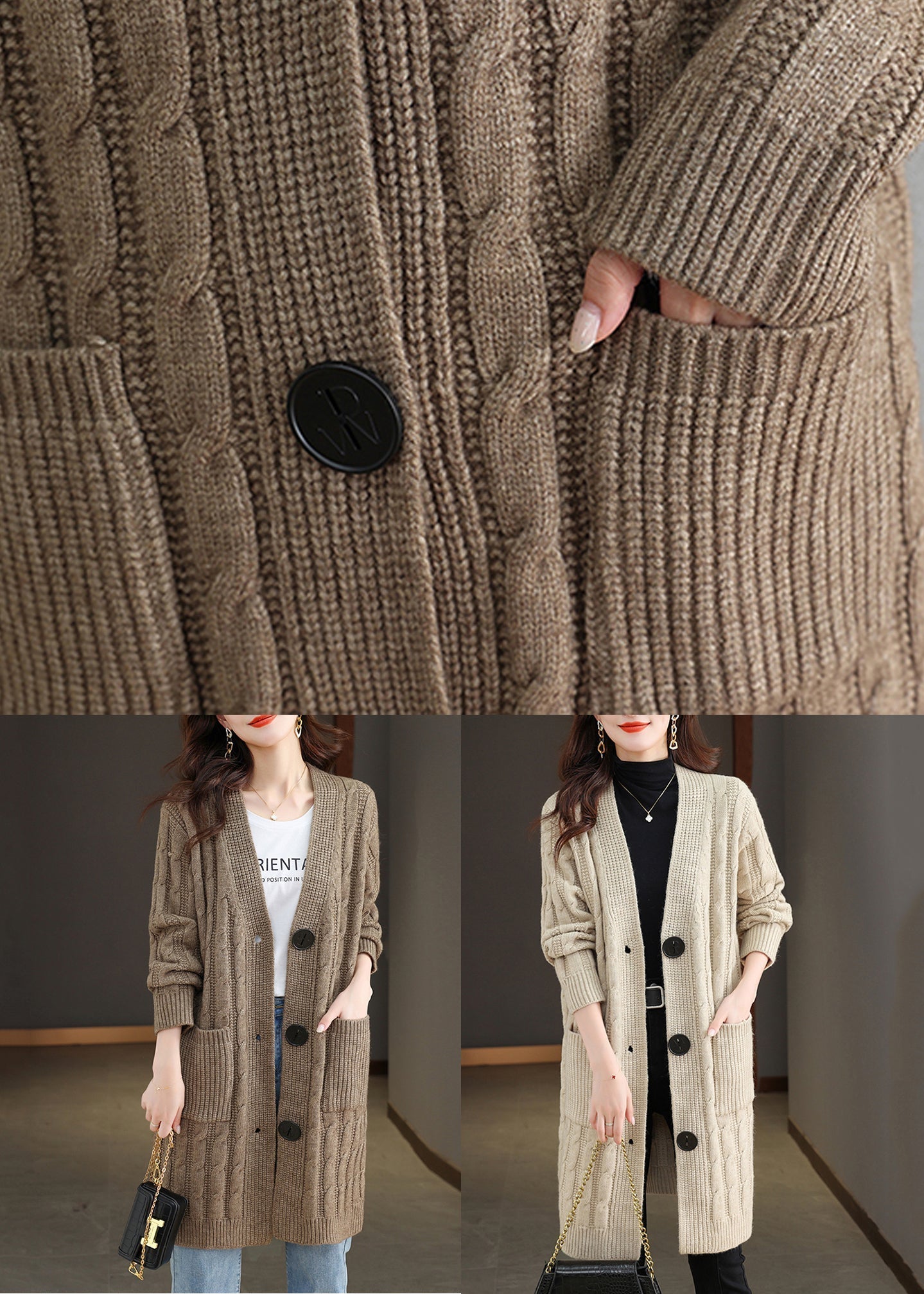 Beautifully Crafted Cardigan in a Classic Style