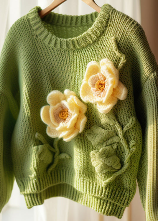 Beautifully Finished Sweater in a Timeless Design