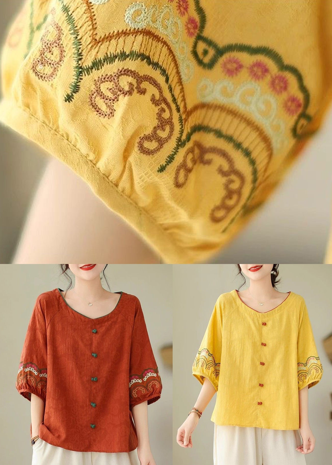 A Vintage Style Top with Delicate Timeless Details