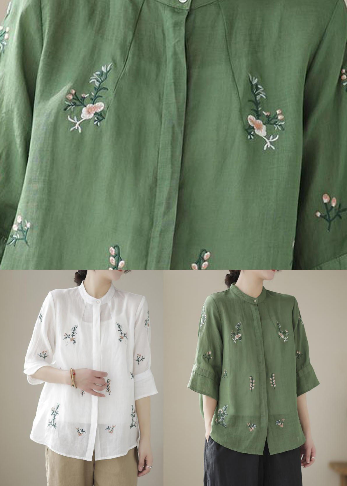 Beautifully Balanced Blouse with Timeless Character
