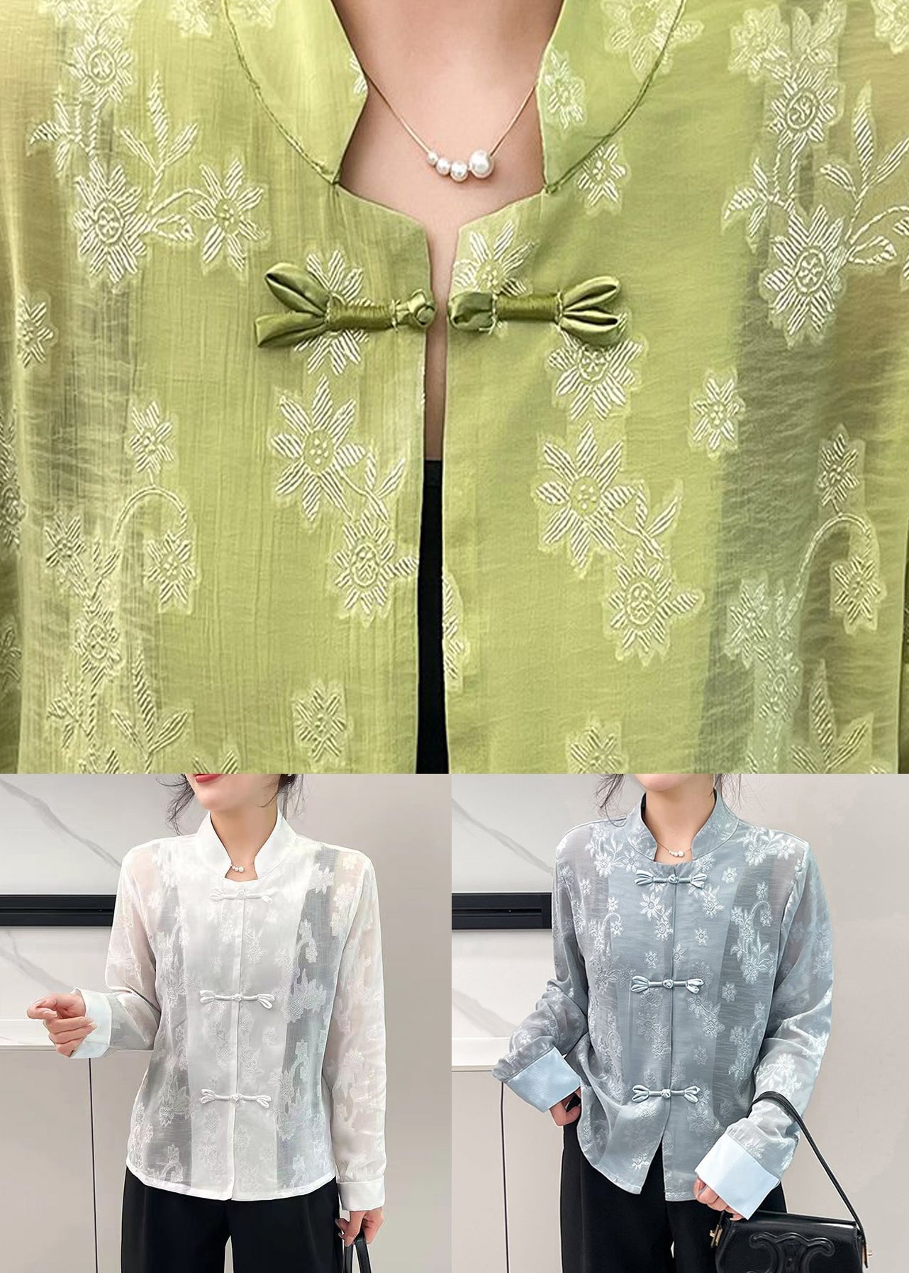 Classic Vintage Blouse with a Flattering Fit