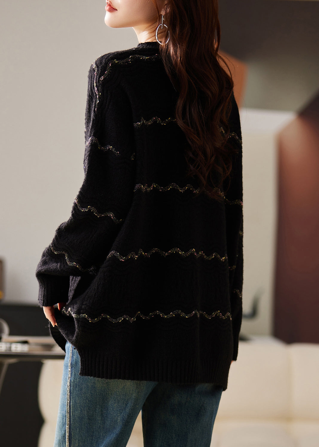Vintage Inspired Sweater with a Contemporary Edge
