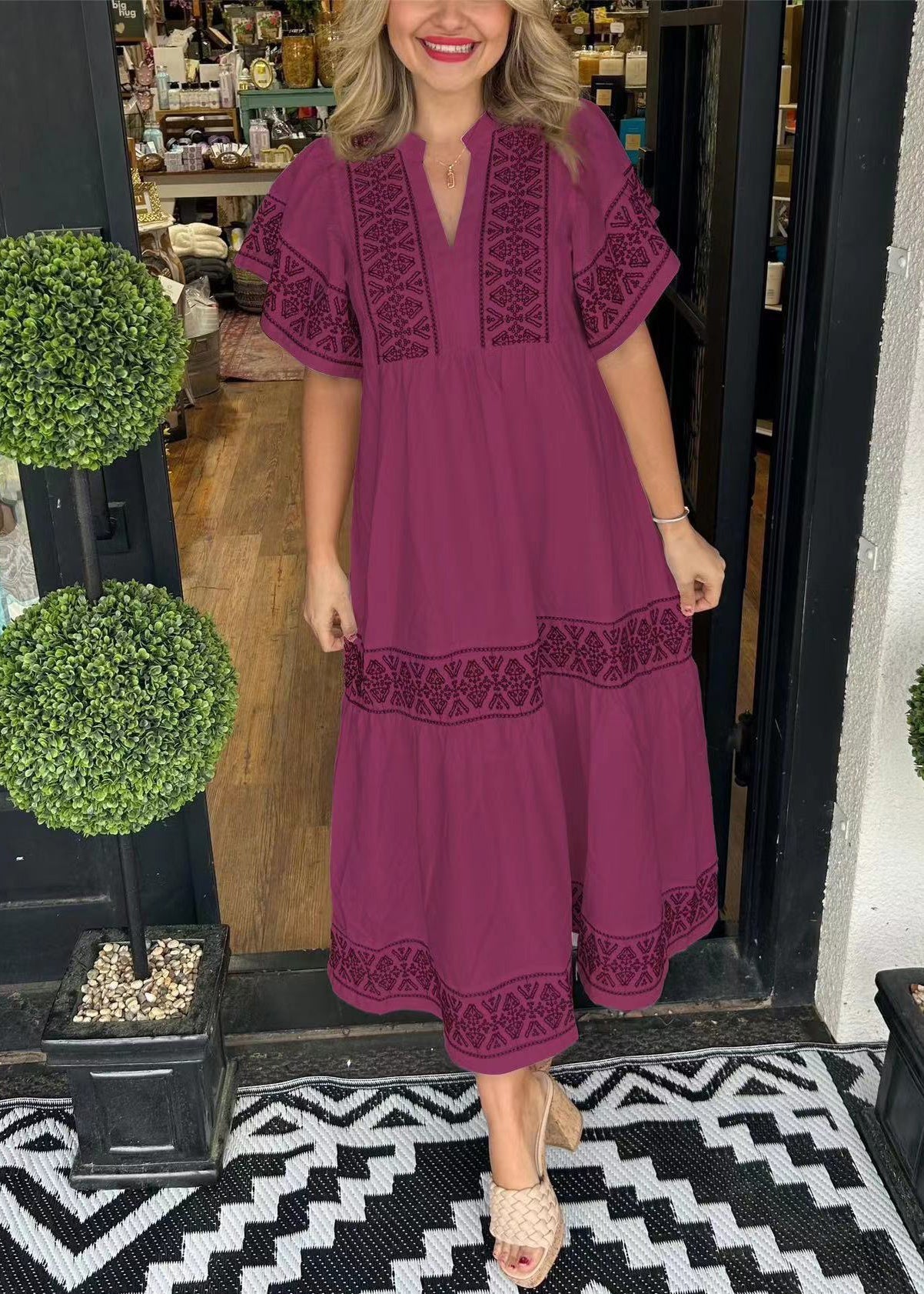 A Vintage Style Dress with Delicate Timeless Details