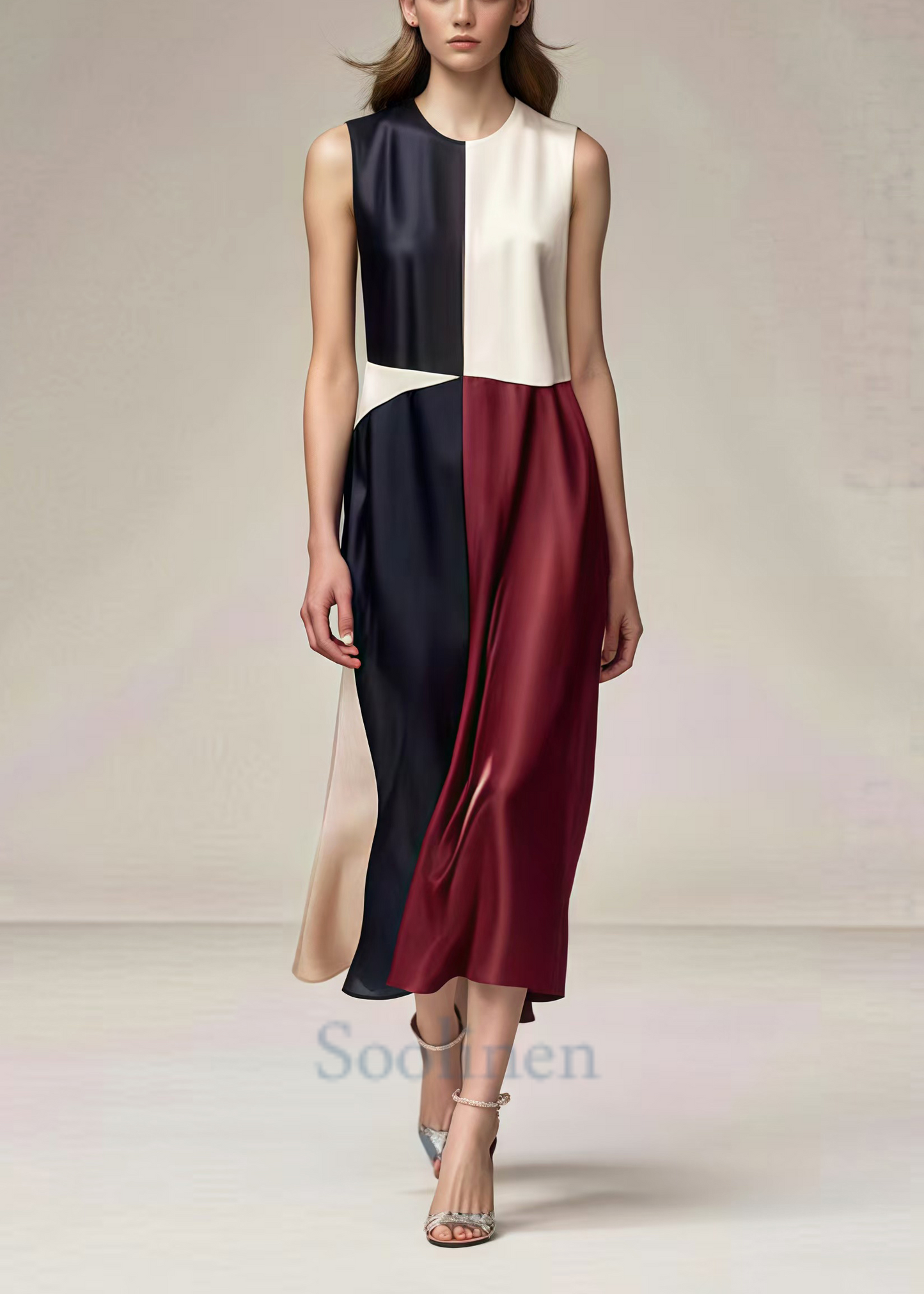 Well Tailored Dress with a Graceful Silhouette