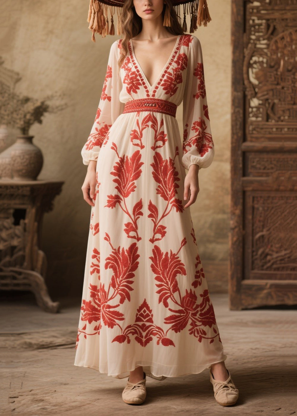 Classic Vintage Dress with a Flattering Fit