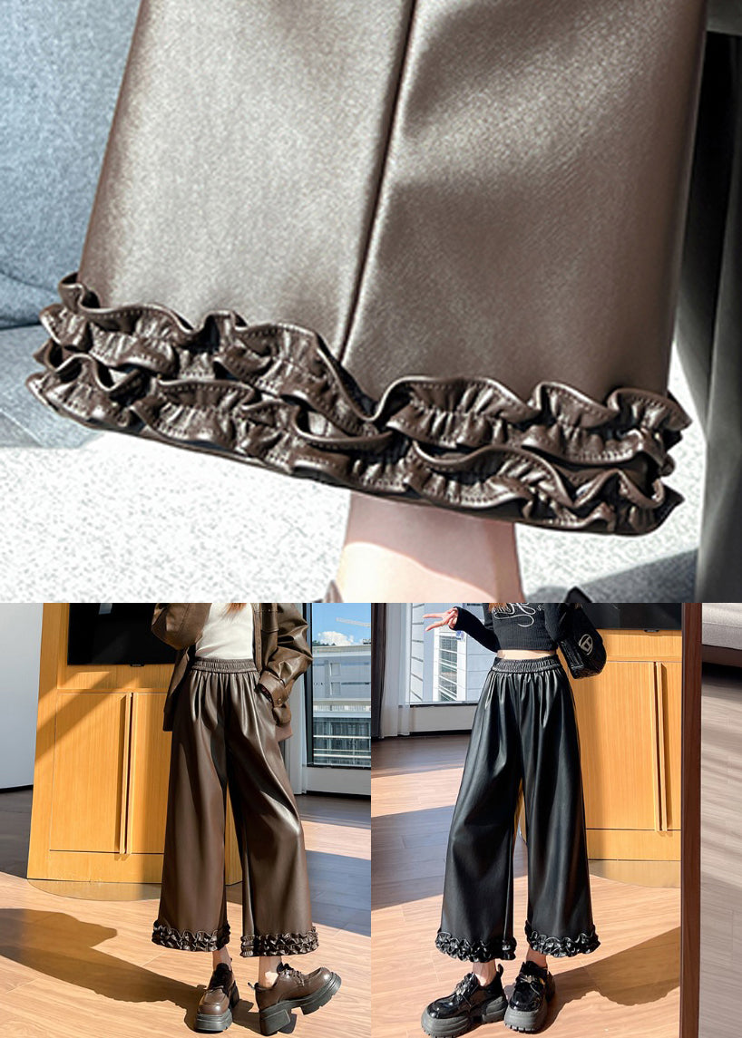 A Vintage Style Pants with Delicate Timeless Details