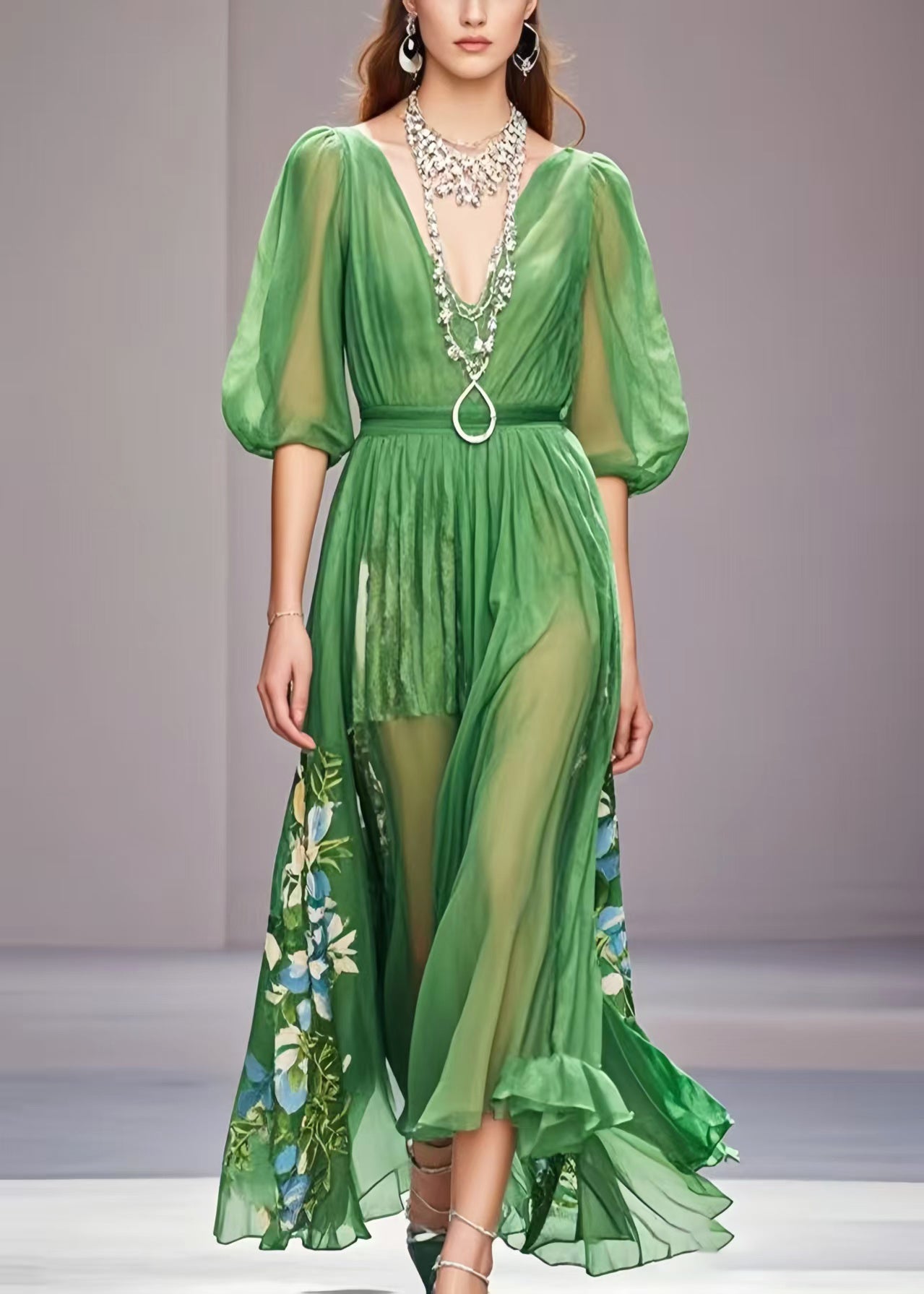Classic Vintage Dress with a Flattering Fit