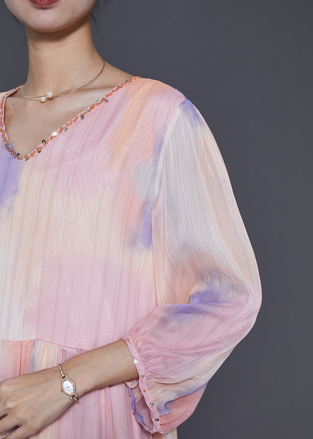Beautifully Finished Dress in a Timeless Design