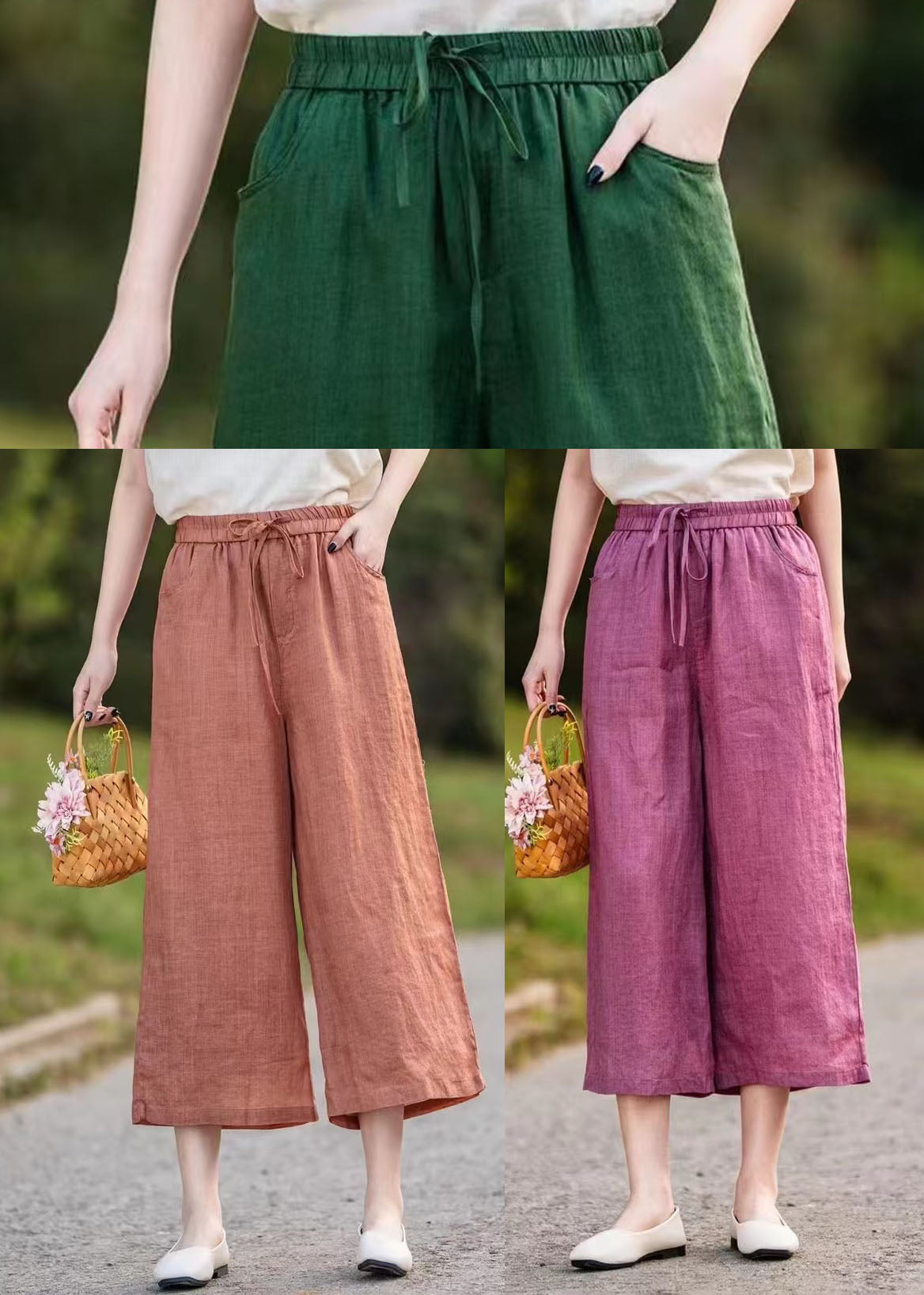 Well Tailored Pants with a Graceful Silhouette