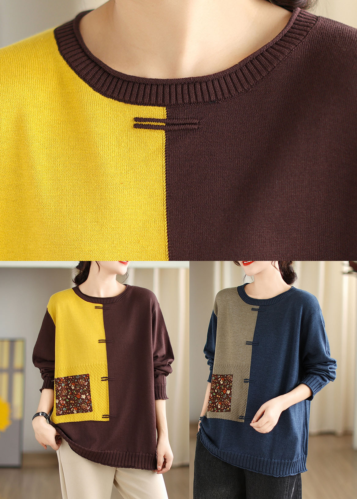 Elegantly Styled Sweater for Everyday Wear