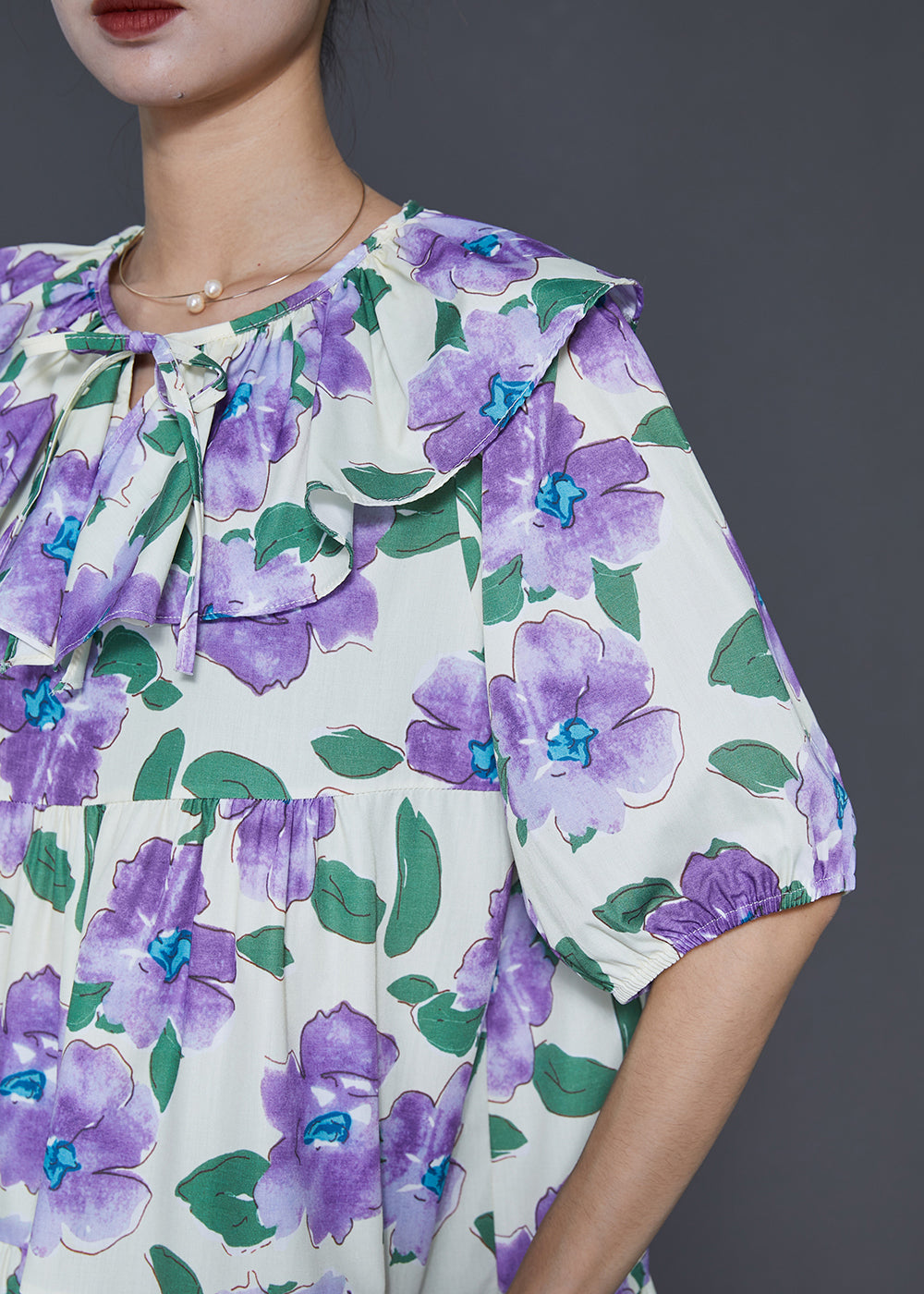 A Vintage Style Dress with Delicate Timeless Details