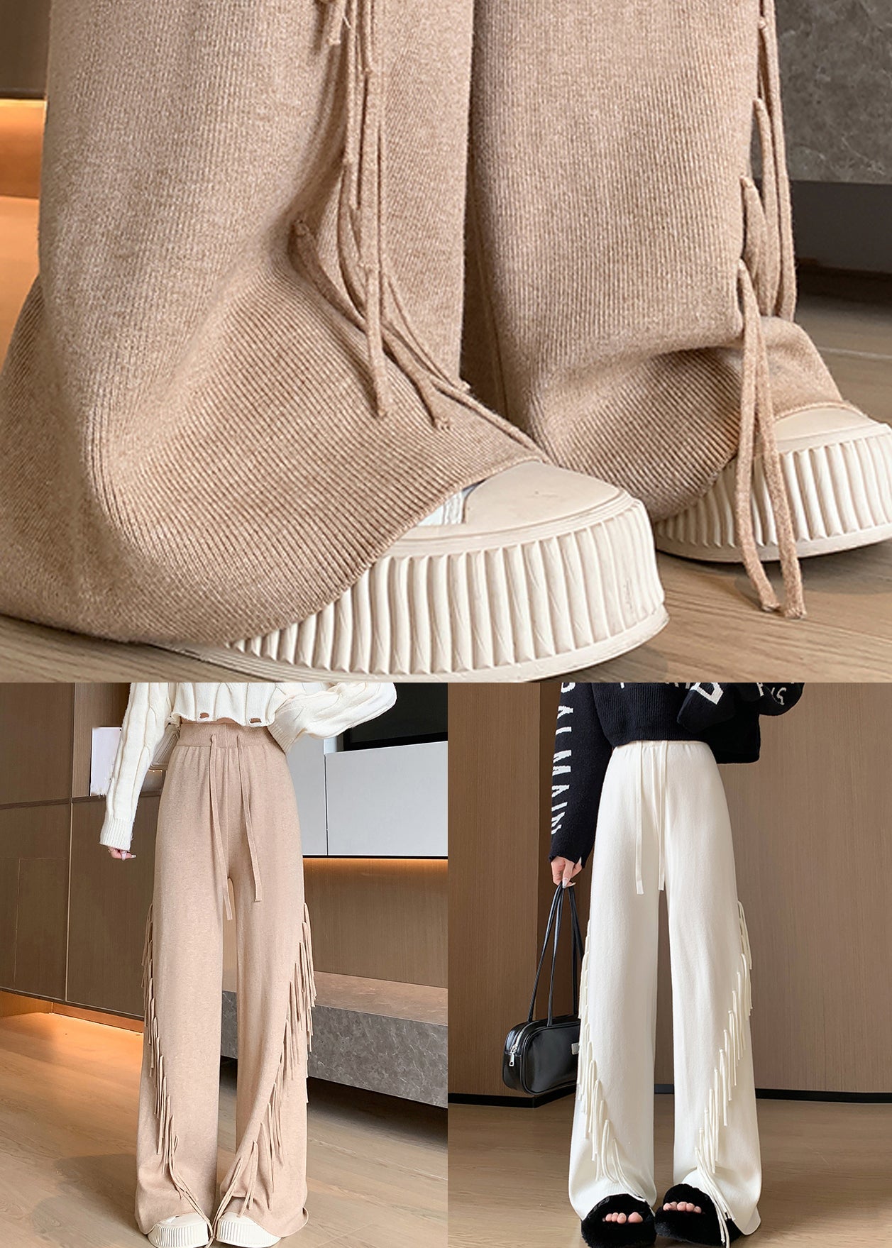 Well Tailored Pants with a Graceful Silhouette