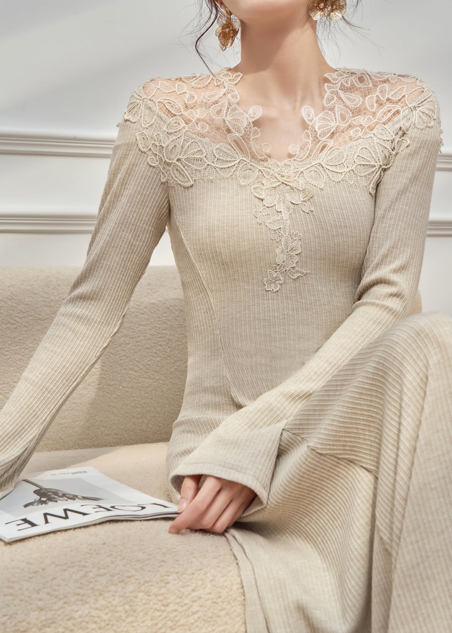 Well Tailored Dress with a Graceful Silhouette