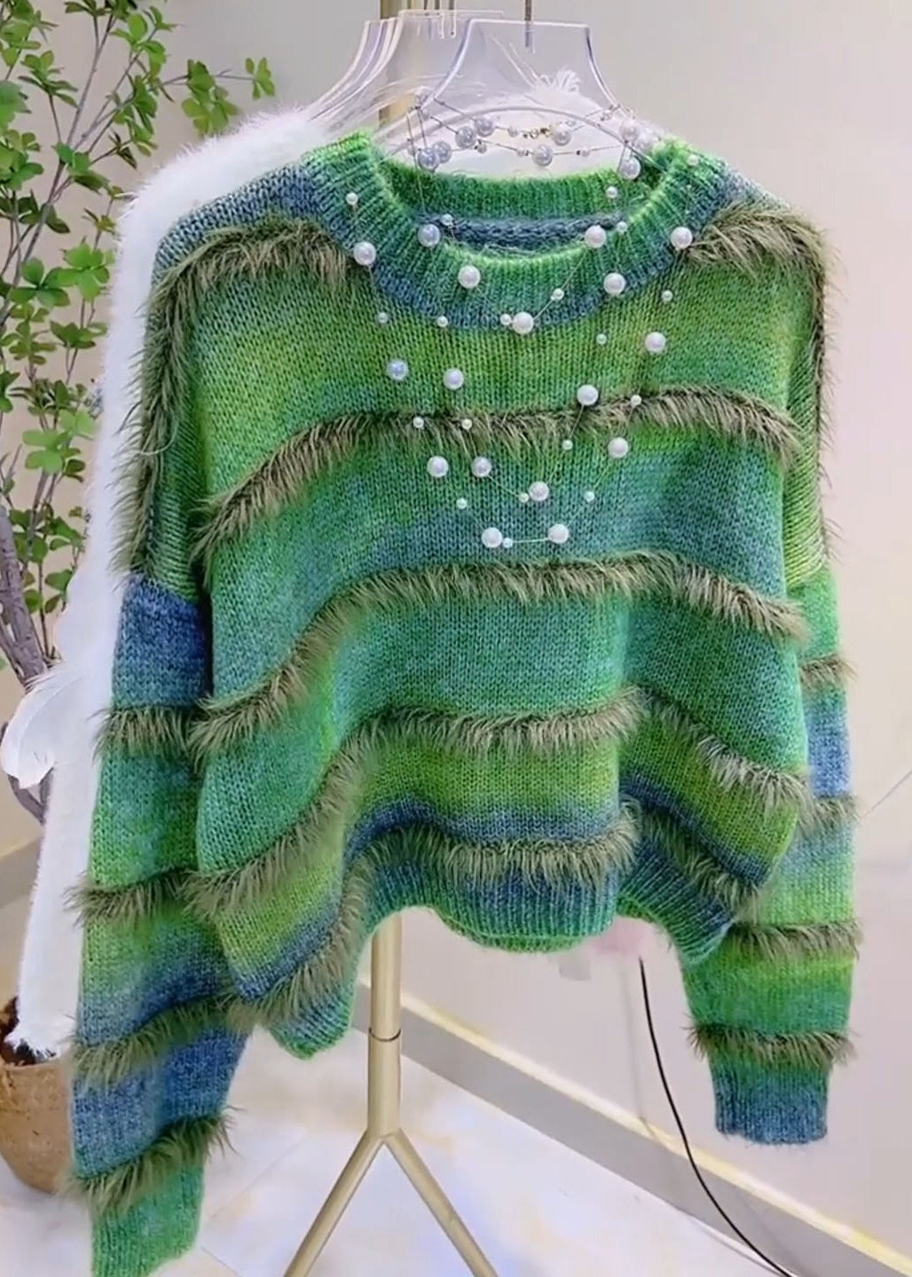 Vintage Inspired Sweater with a Contemporary Edge