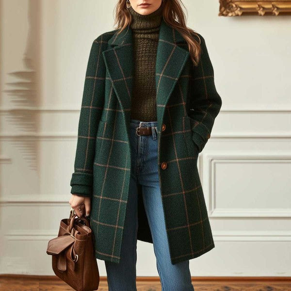 A Vintage Style Jacket with Delicate Timeless Details