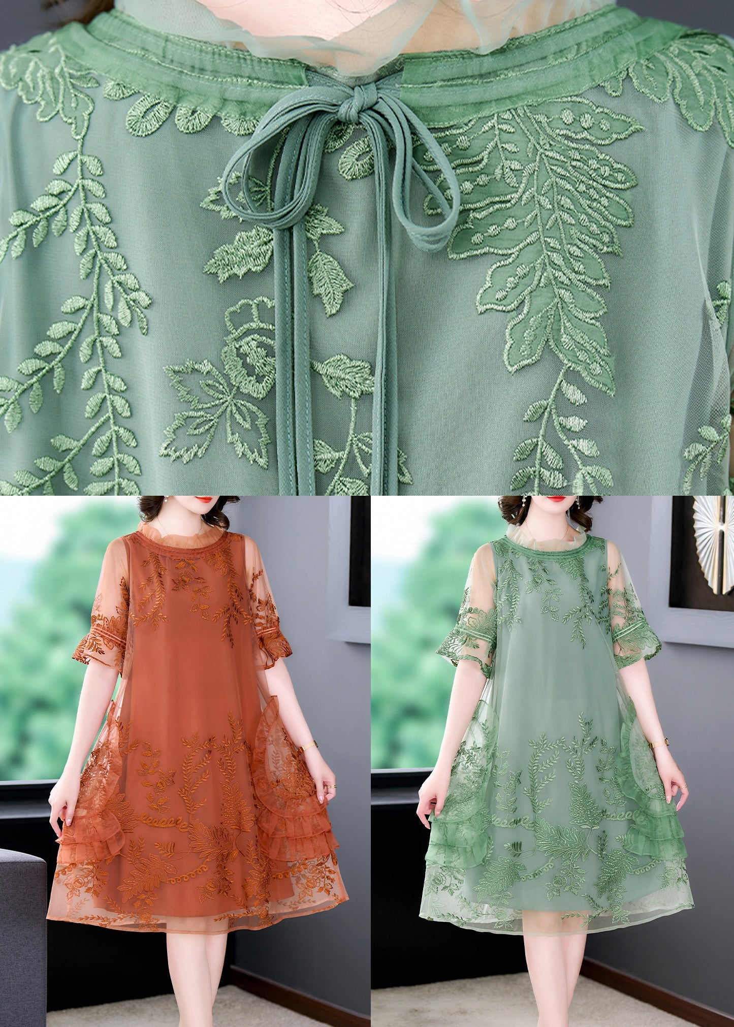 Beautifully Finished Dress in a Timeless Design