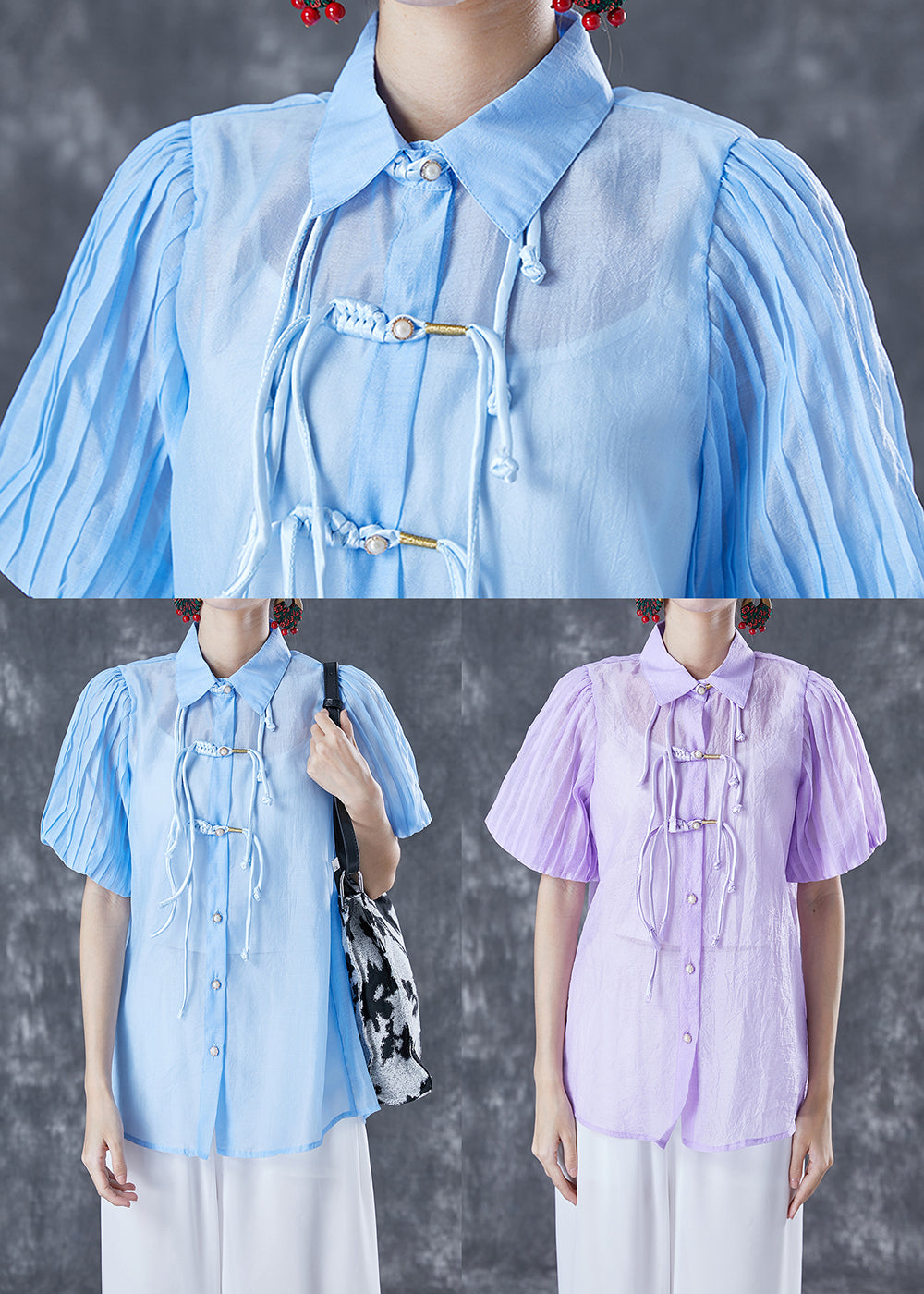 Vintage Inspired Blouse with a Contemporary Edge