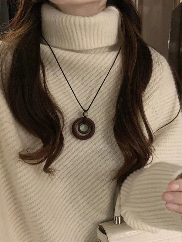 Beautifully Finished Sweater in a Timeless Design