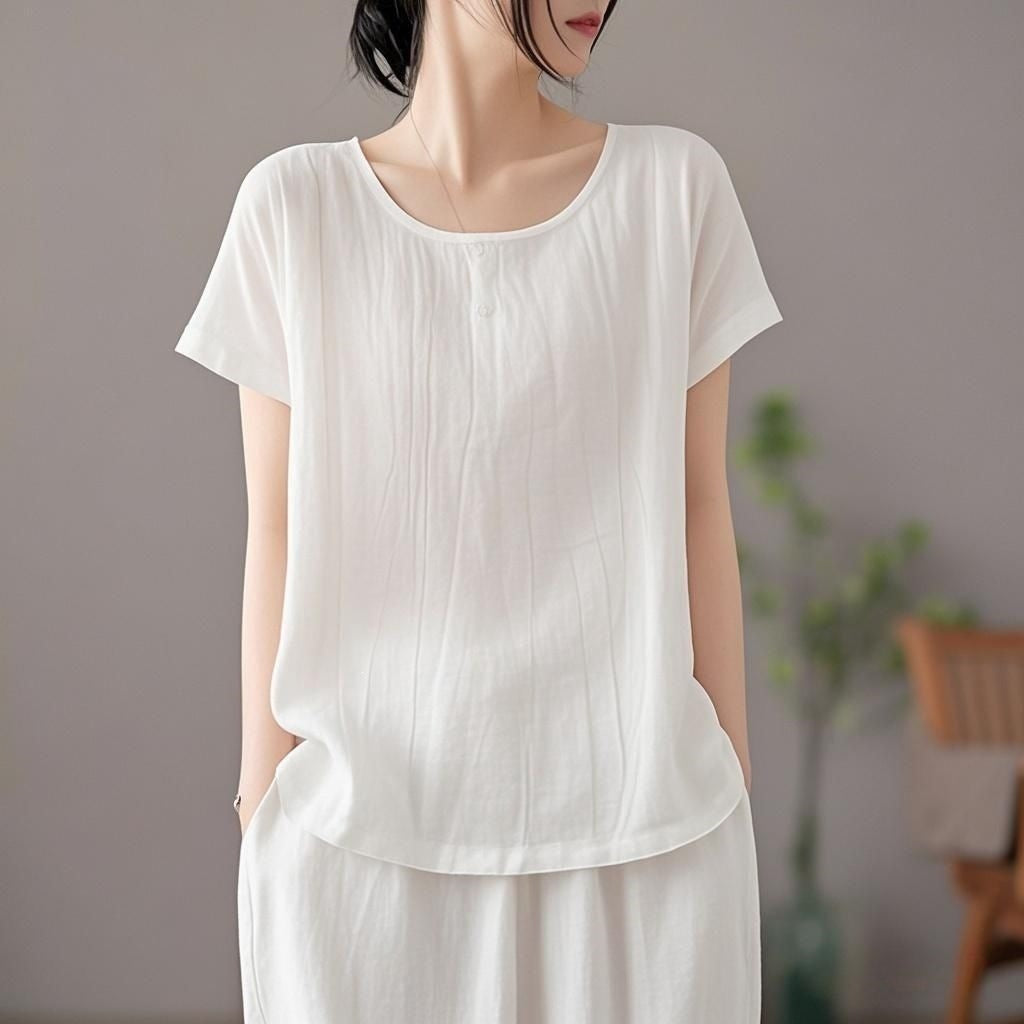 A Vintage Style Top with Delicate Timeless Details