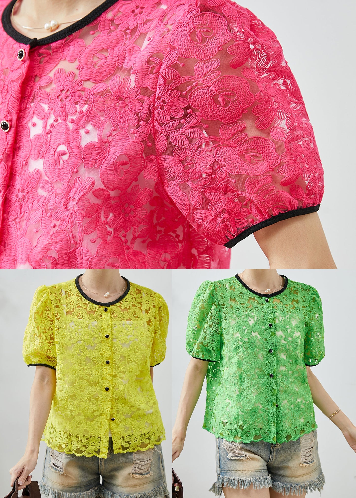 Beautifully Finished Blouse in a Timeless Design