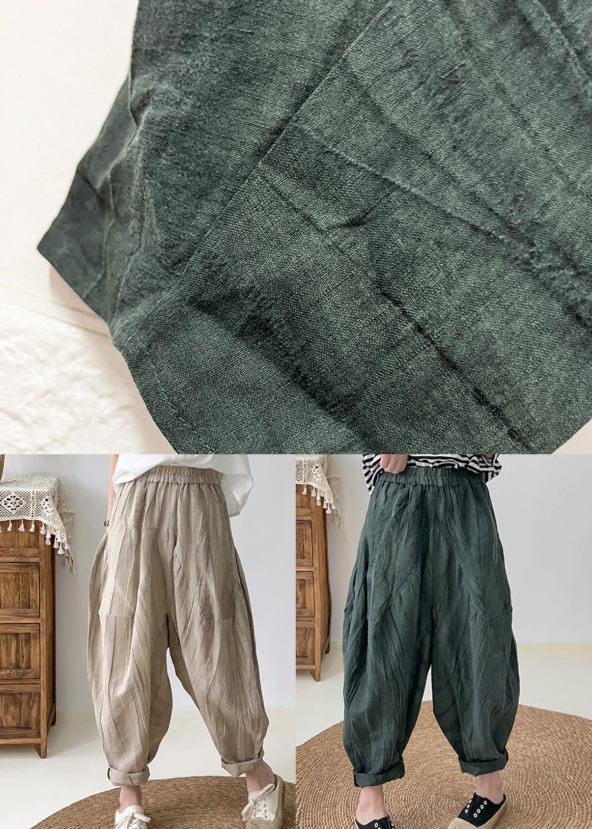 Well Tailored Pants with a Graceful Silhouette