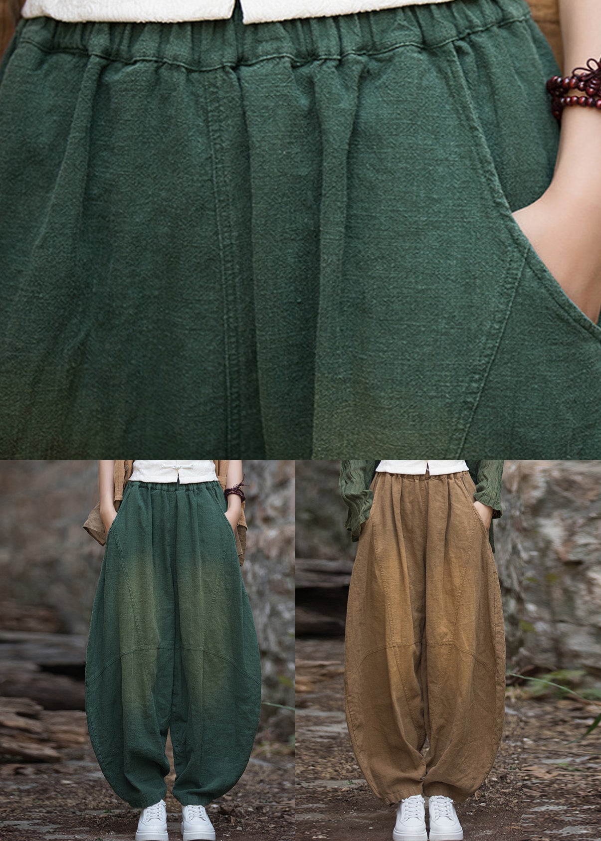 Well Tailored Pants with a Graceful Silhouette