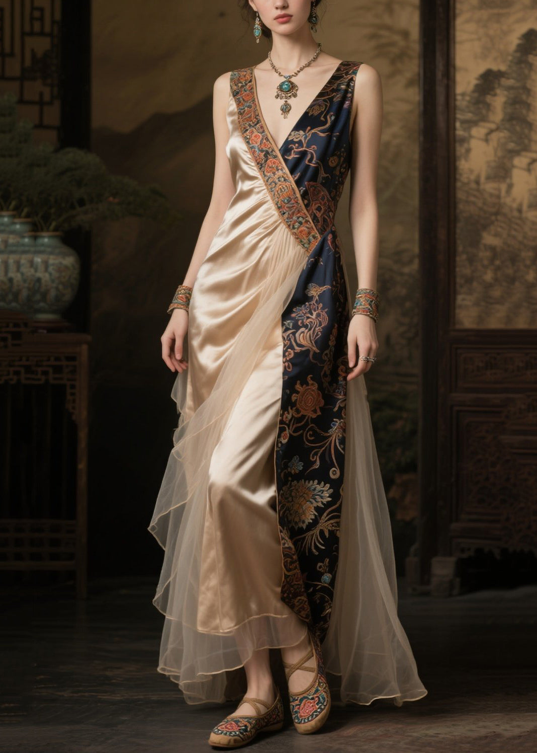 Elegantly Styled Dress for Everyday Wear