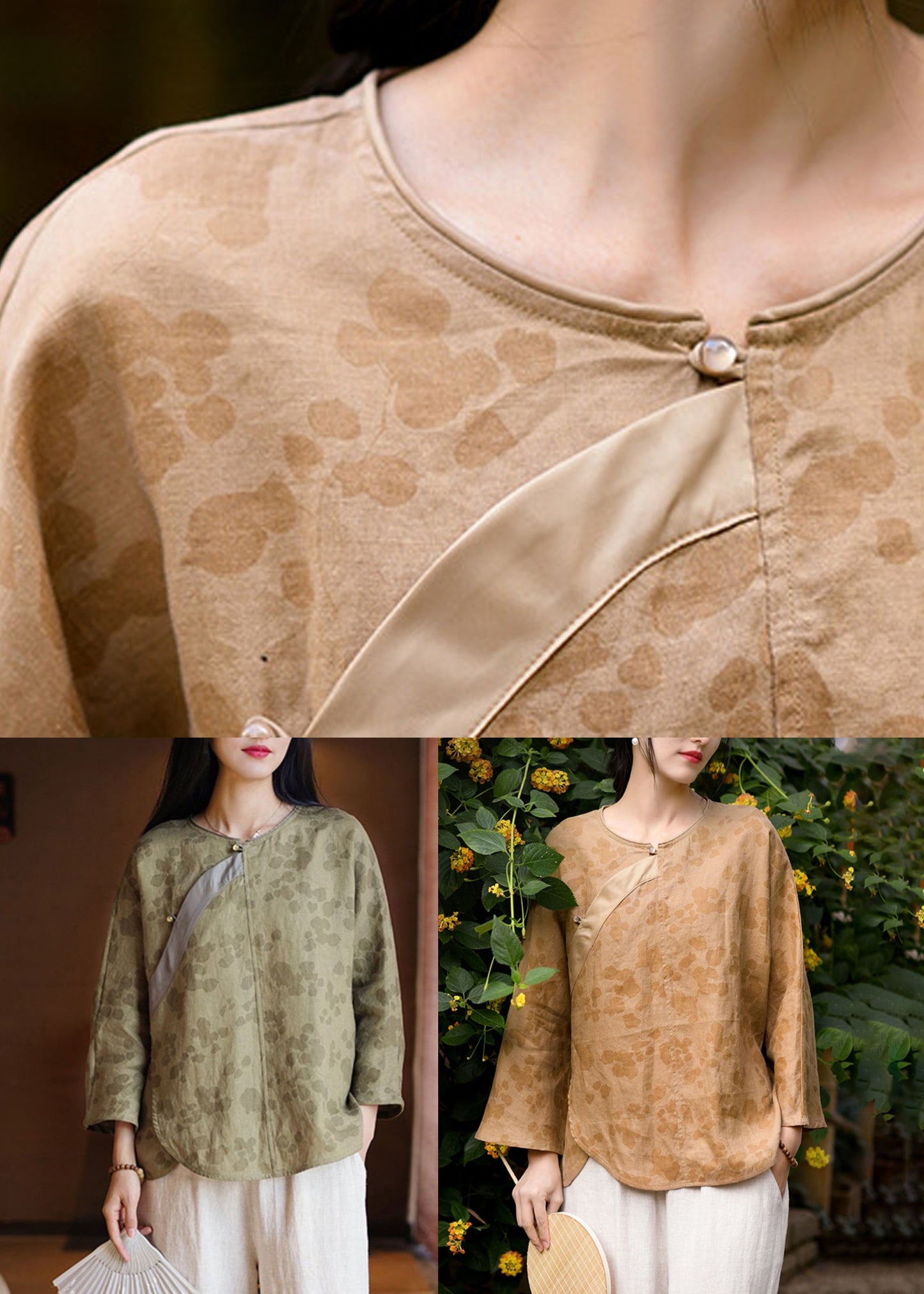 Vintage Inspired Blouse with a Contemporary Edge