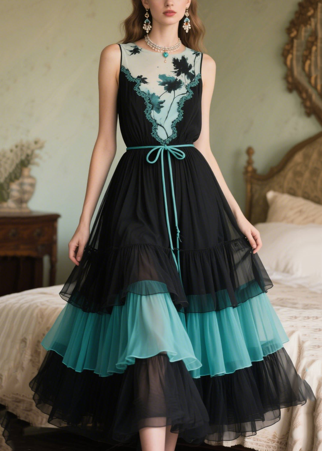 Classic Vintage Dress with a Flattering Fit