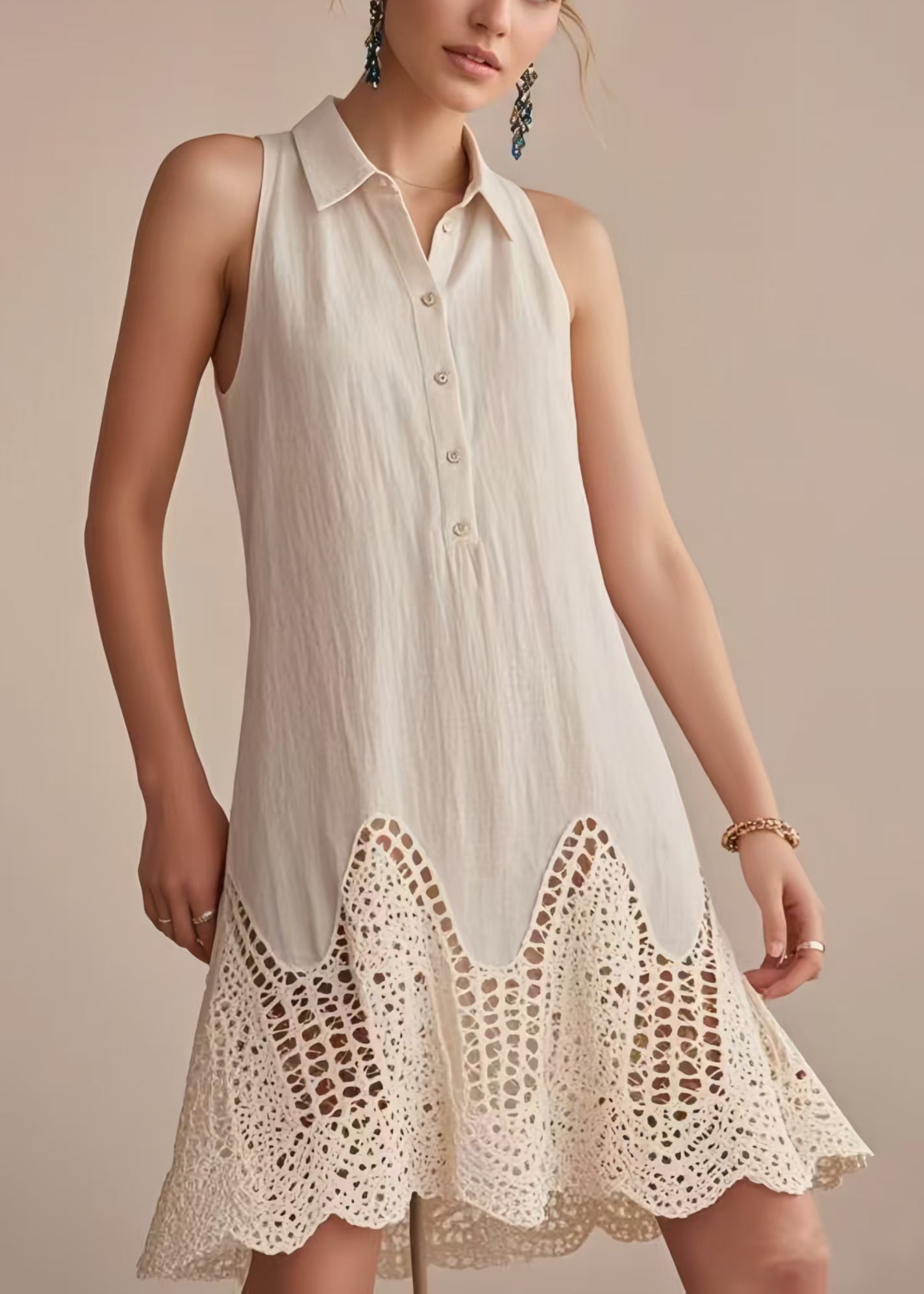 A Vintage Style Dress with Delicate Timeless Details