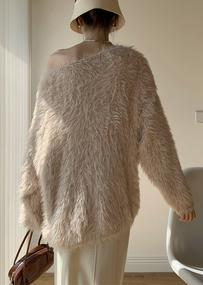 A Vintage Style Sweater with Delicate Timeless Details